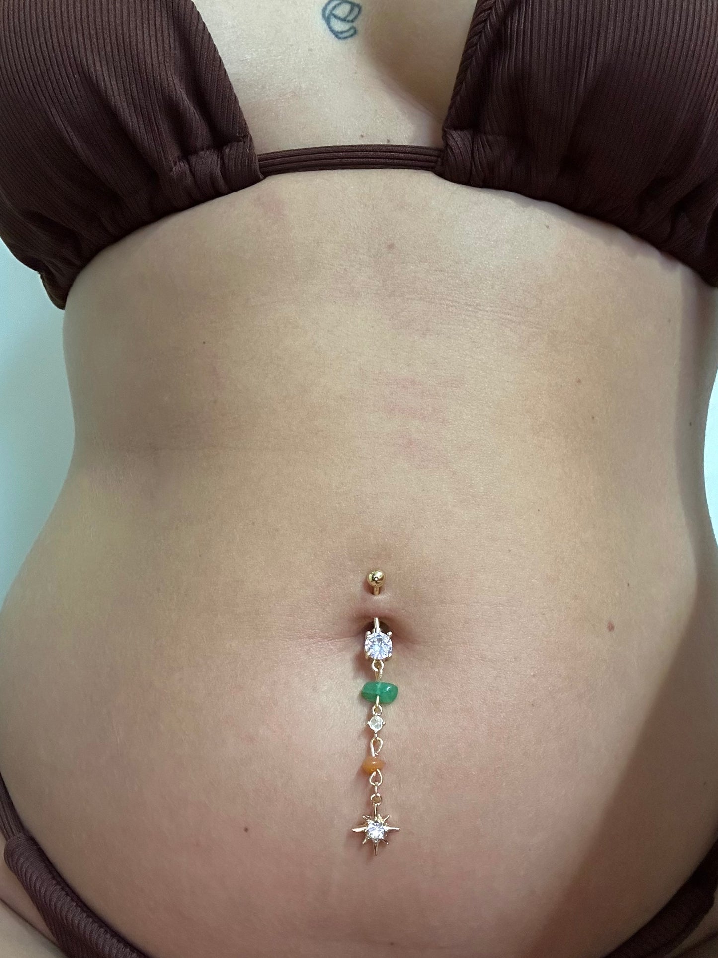 boho belly ring