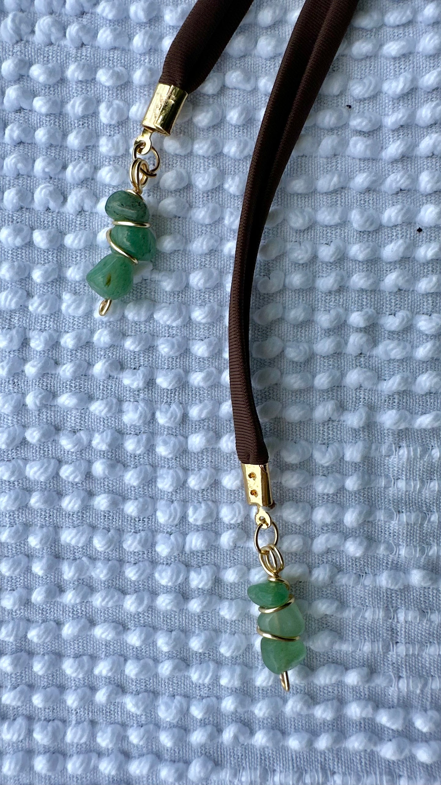 green aventurine bikini
