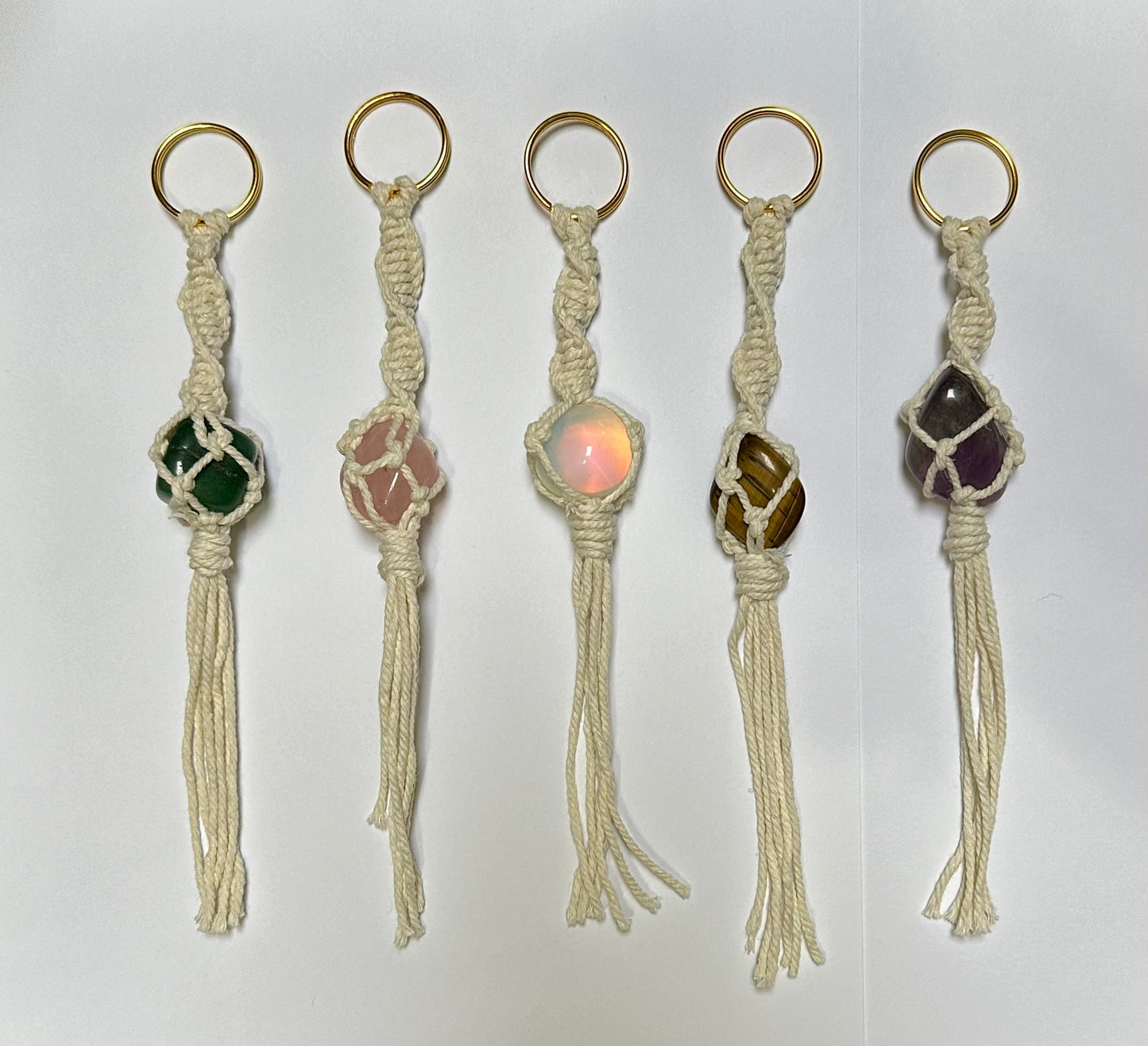 Macarmé keychains