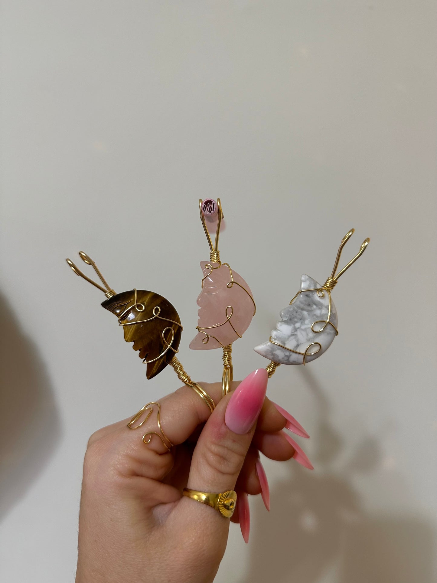 moon face cigarette holder | crystal cigarette holder | gift for smokers