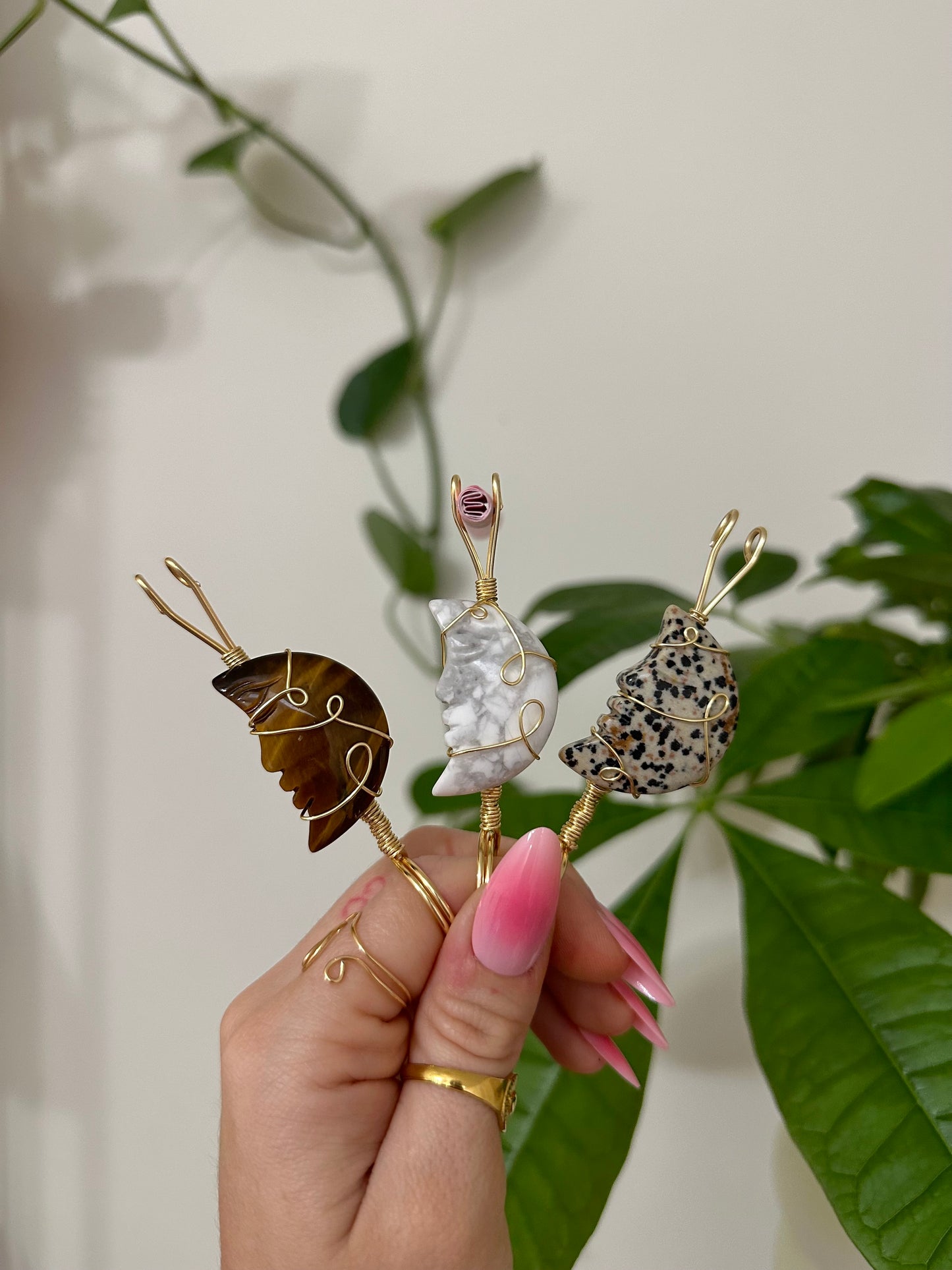 moon face cigarette holder | crystal cigarette holder | gift for smokers