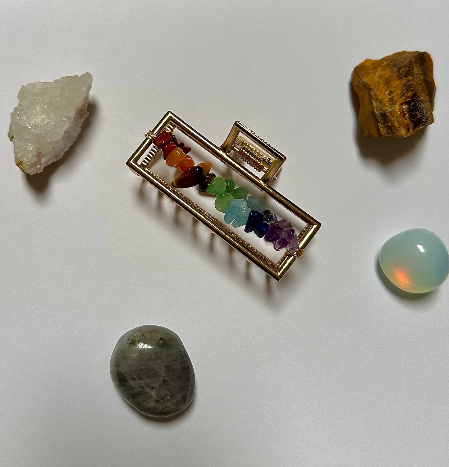 chakra hair claw