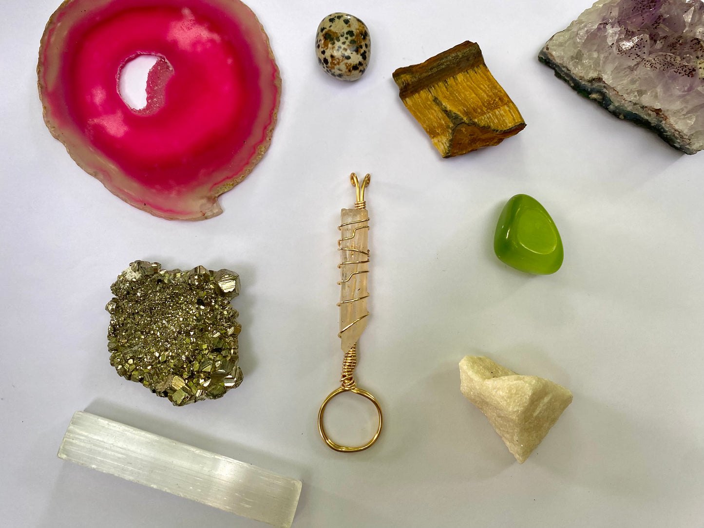 lemurian quartz cigarette holder