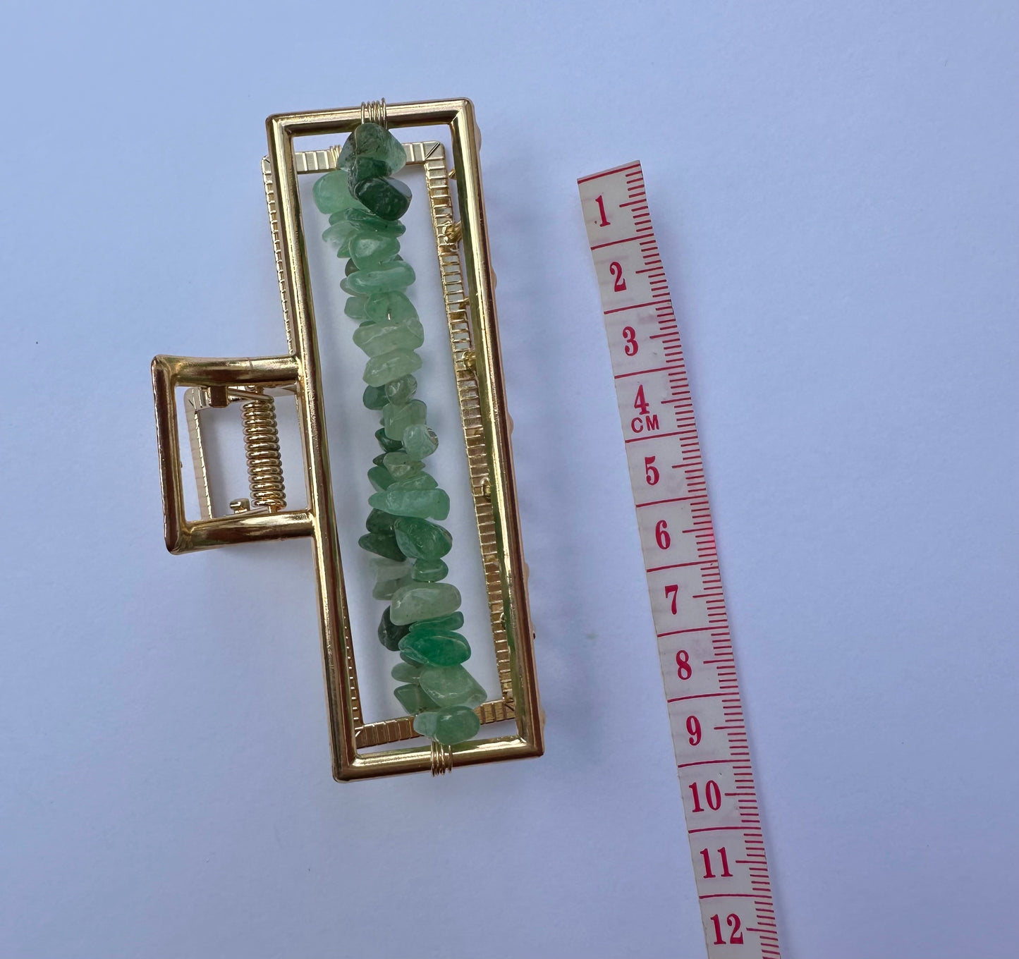 gemstone hair claw
