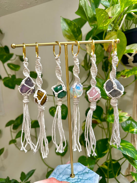 Macarmé keychains