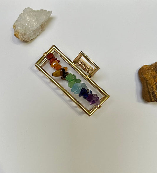 chakra hair claw