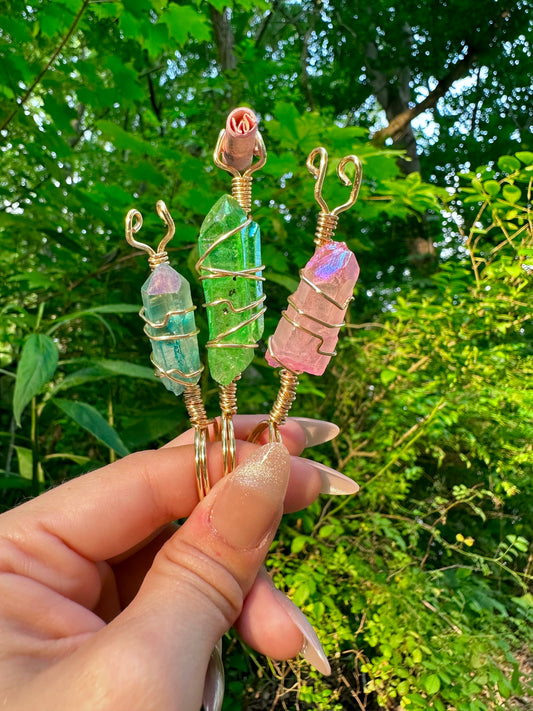 colored quartz cigarette holder